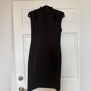 Elegant Black Sleeveless Dress